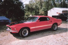 Seales Autobody Mustang Mach 1 1969 14